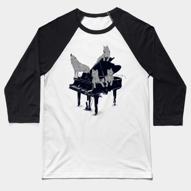 Wolf Gang Baseball T-Shirt by 38Sunsets